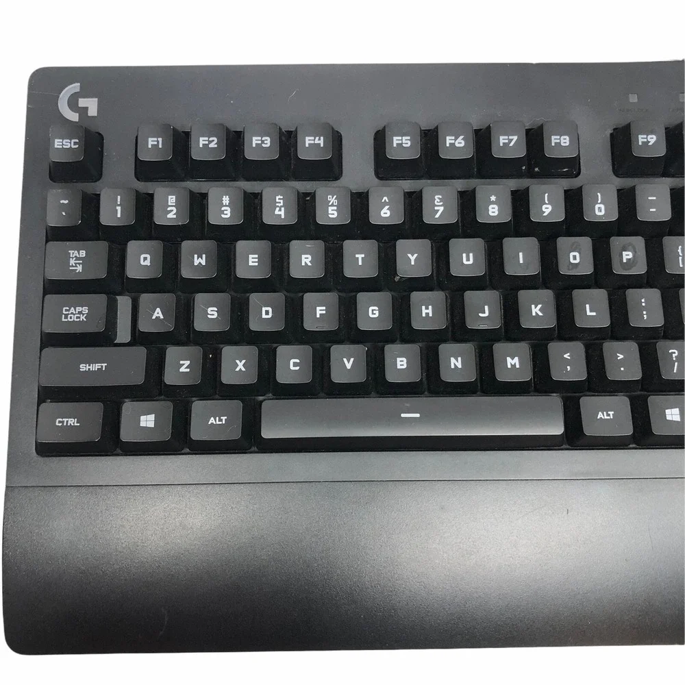Logitech G213 Prodigy RGB Gaming Wired Keyboard Black Color Backlighting EUC‎